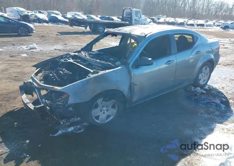 2010 Dodge Avenger Sxt из США, поврежденный, VIN 1B3CC4FB5AN169005